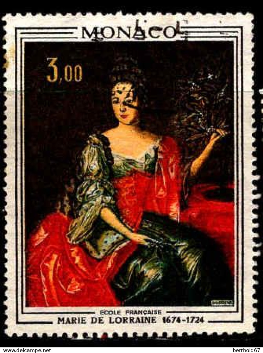 Monaco Poste Obl Yv: 875 Mi:1030 Ecole Française Marie De Lorraine (TB Cachet Rond) - Used Stamps