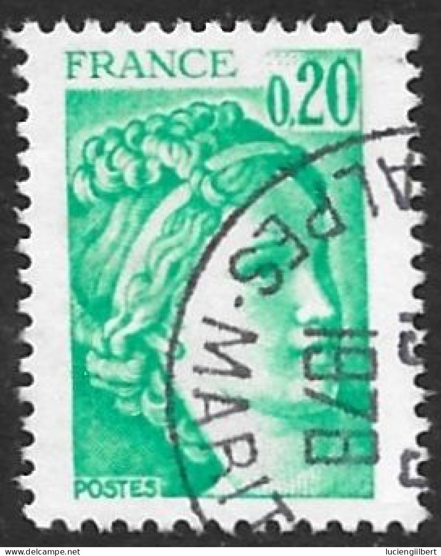 TIMBRE N° 1967   -  SABINE DE GANDON   -    OBLITERE  - 1977 / 1978 - Used Stamps