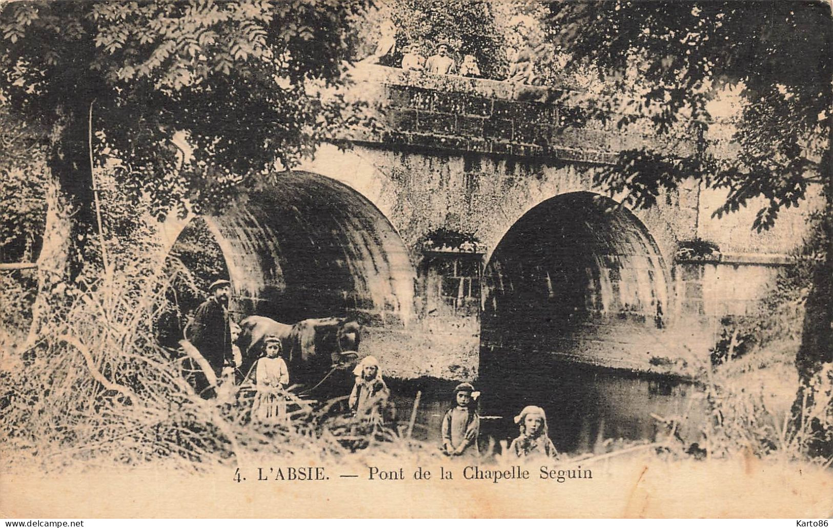 L'absie * Pont De La Chapelle Seguin * Abreuvoir - L'Absie