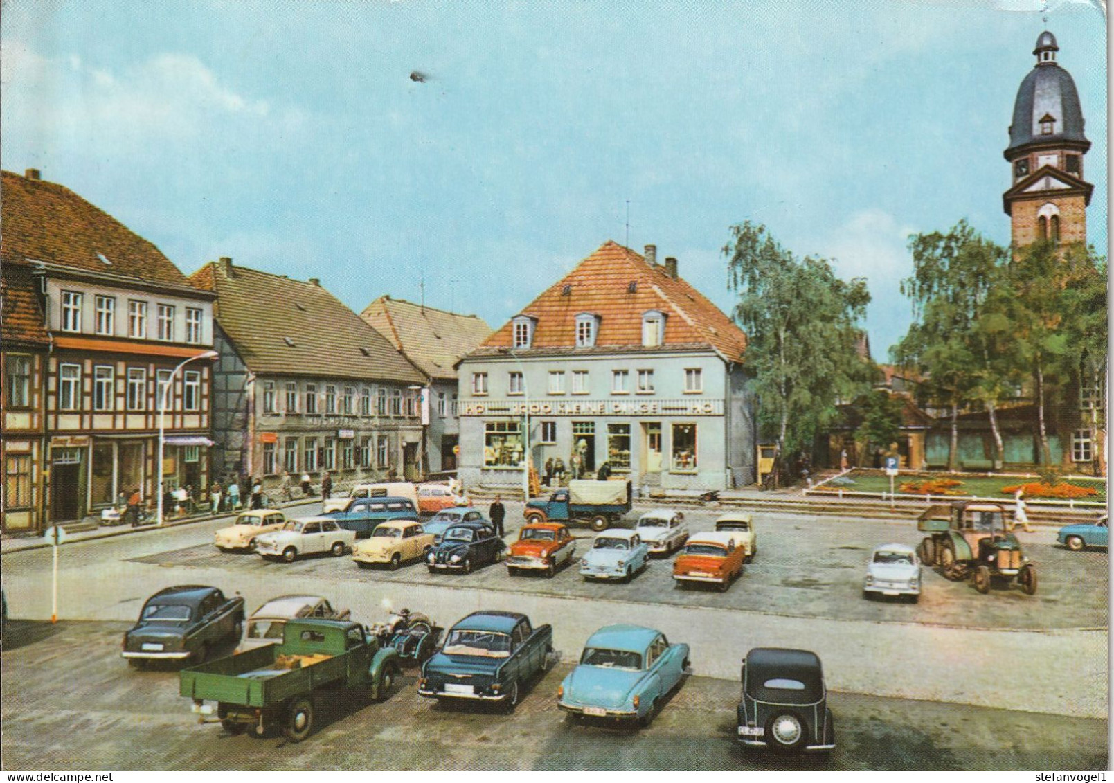 Waren  Markt  1973 - Waren (Mueritz)
