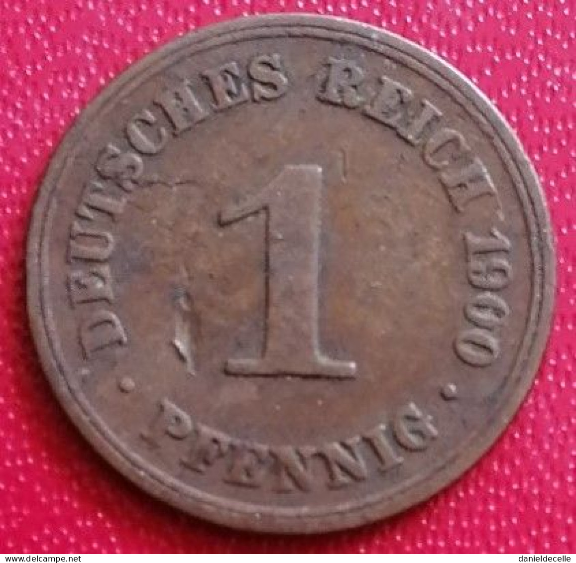 1 Pfennig Allemagne 1900 A - 1 Pfennig