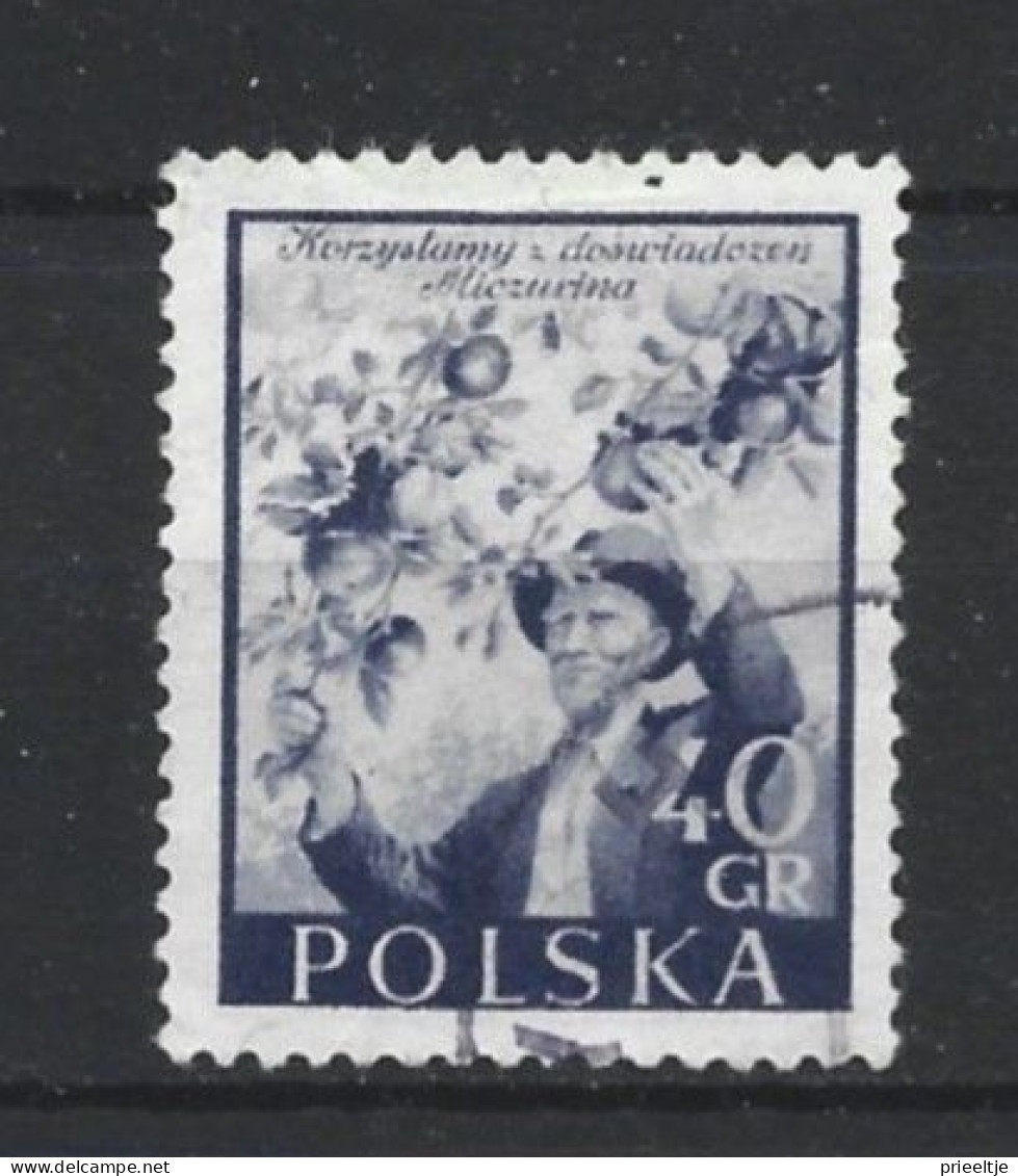 Poland 1954 Russia Friendship Y.T. 765 (0) - Used Stamps