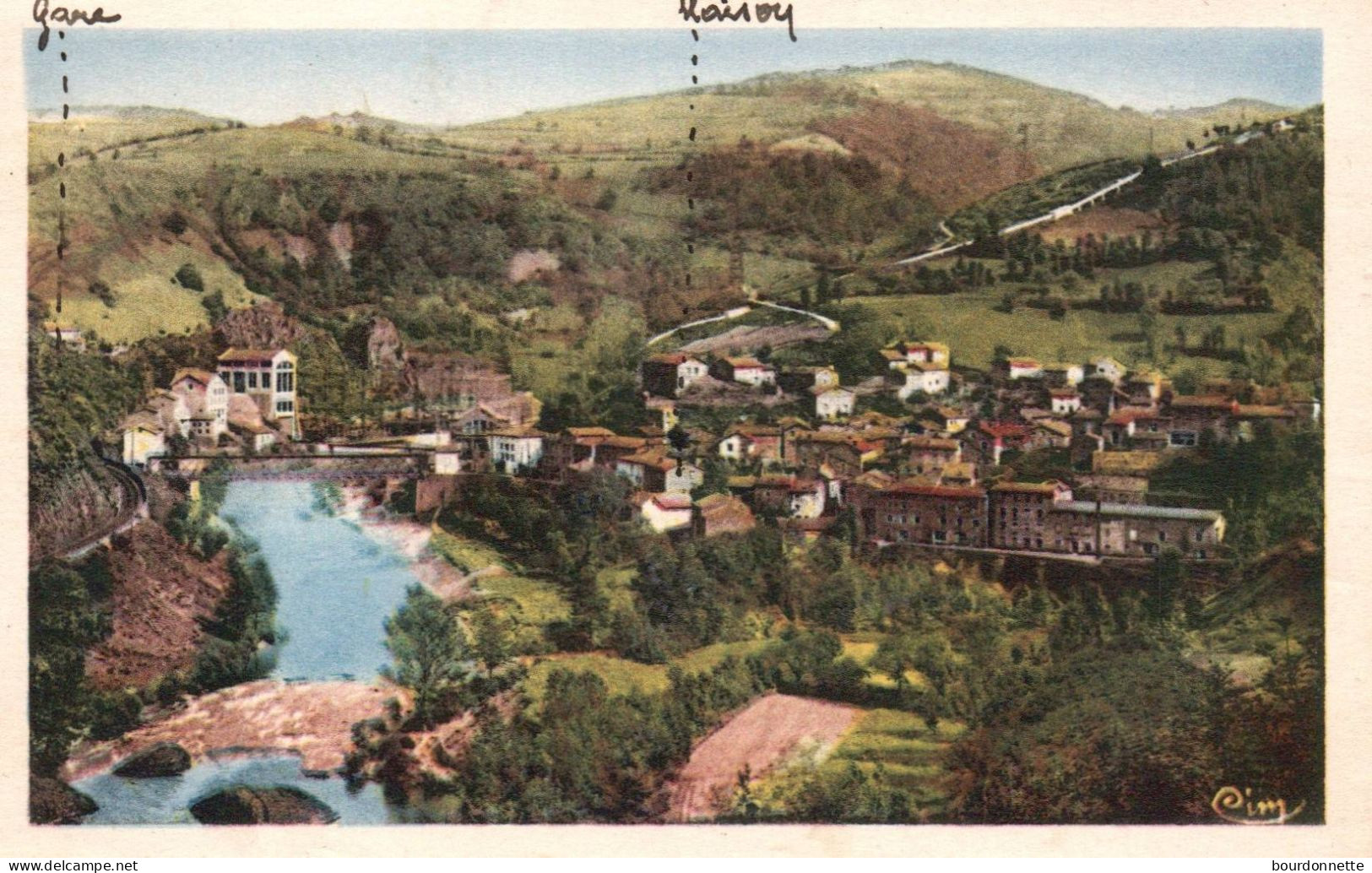 CPA Monistrol-d'Allier (43) - Vue Générale De Monistrol Prise D'Escluzel - Monistrol Sur Loire