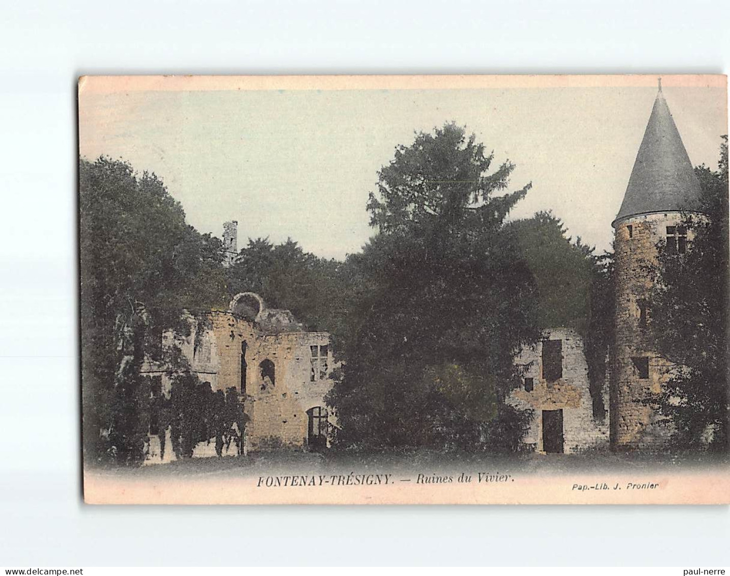 FONTENAY TRESIGNY : Ruines Du Vivier - Très Bon état - Fontenay Tresigny