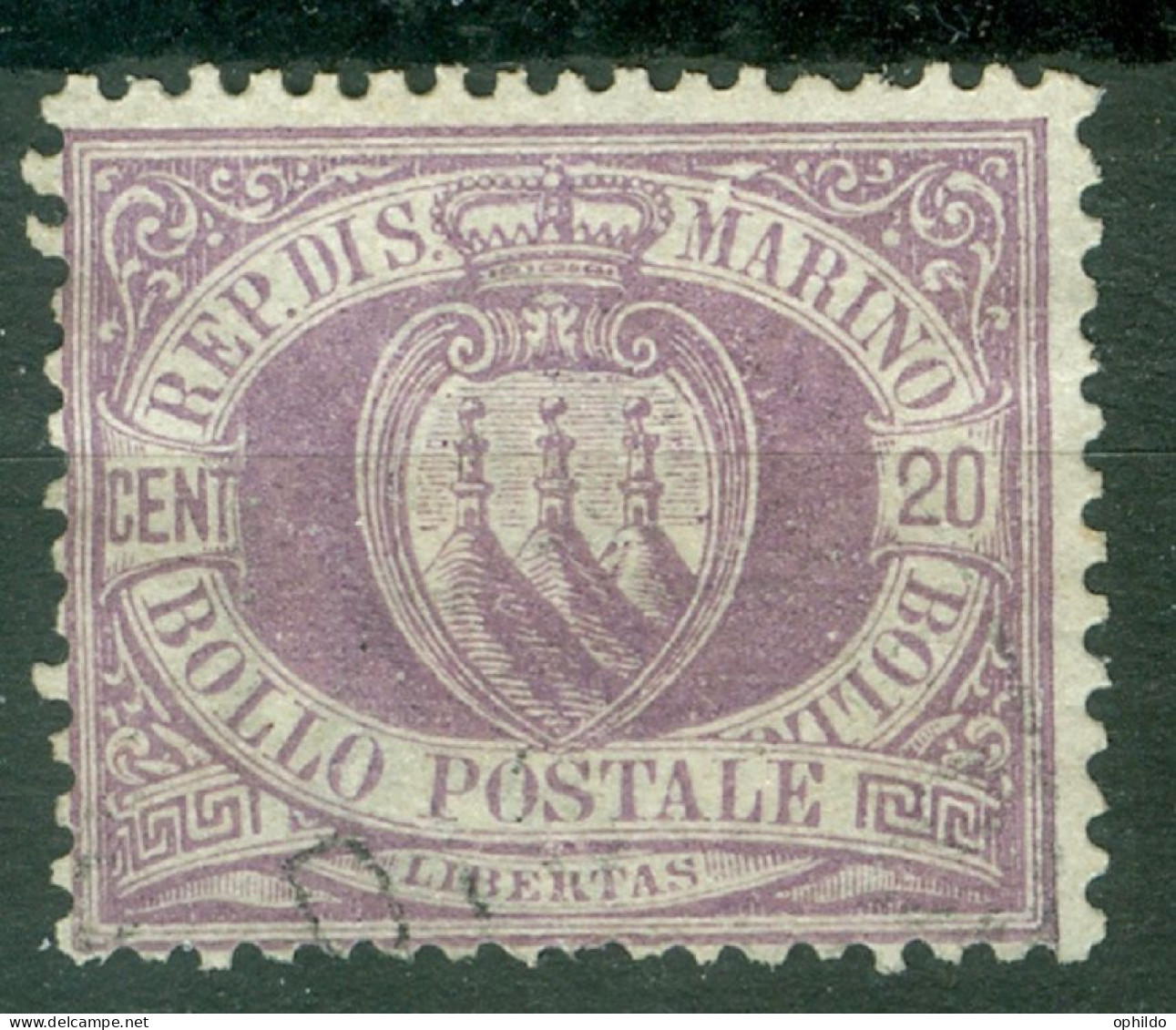 Saint Marin  Sassone   29  Ob  TB    - Used Stamps