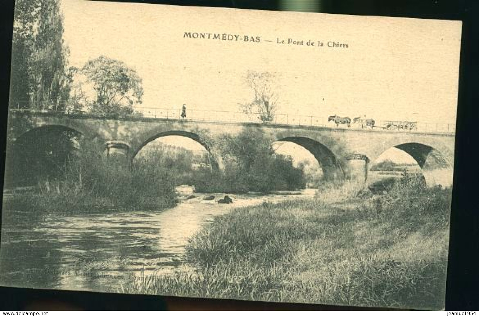 MONTMEDY BAS LE PONT             (    Mes Cartes Ne Sont Pas Jaunies ) - Montmedy