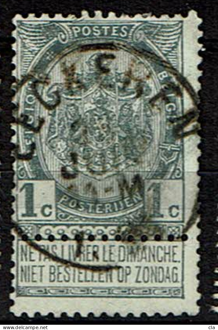 53 Obl  Eeckeren  + 4 - 1893-1907 Coat Of Arms