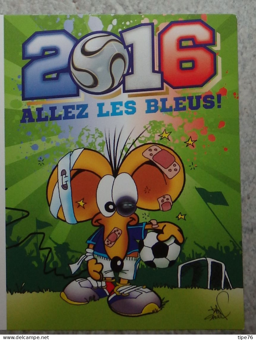 Petit Calendrier De Poche  2016 Football Ballon  Allez Les Bleus - Klein Formaat: 2001-...