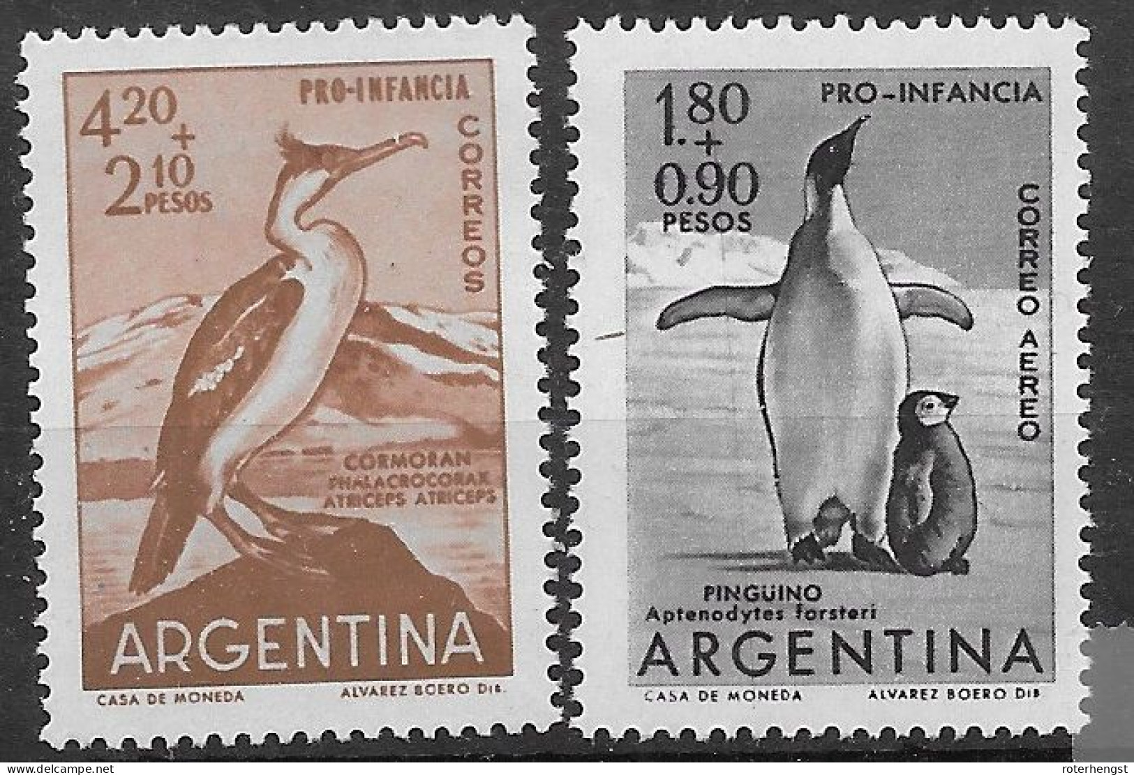 Argentina Bird Penguin Set Mnh ** 1961 - Ongebruikt