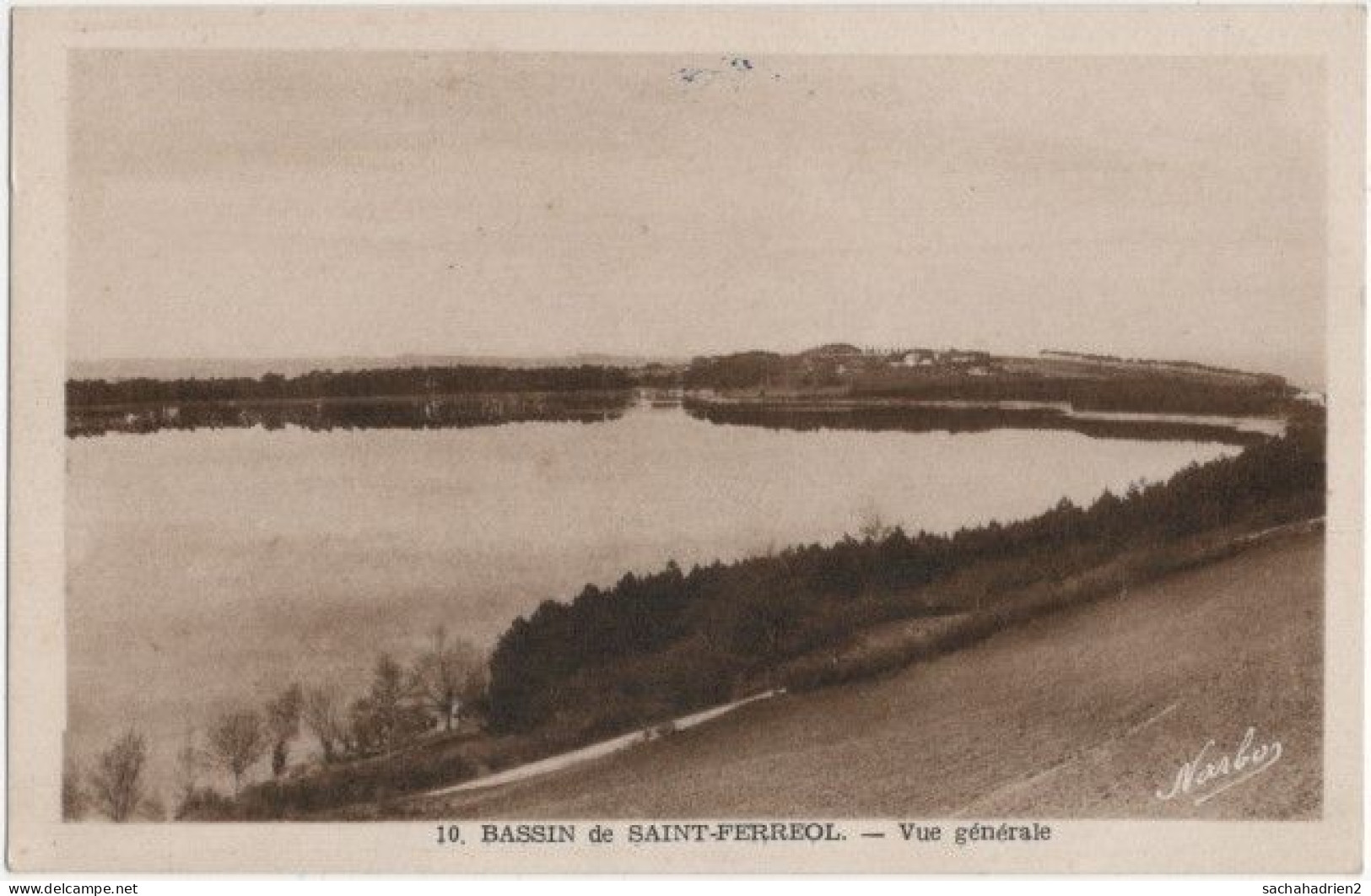 31. BASSIN DE SAINT-FERREOL. Vue Générale. 10 - Saint Ferreol