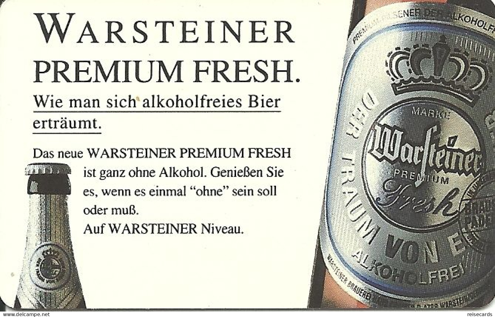 Germany: Telekom S 79 11.92 Sports Card Eishockey WM 93 München. Warsteiner Bier - S-Series : Tills With Third Part Ads