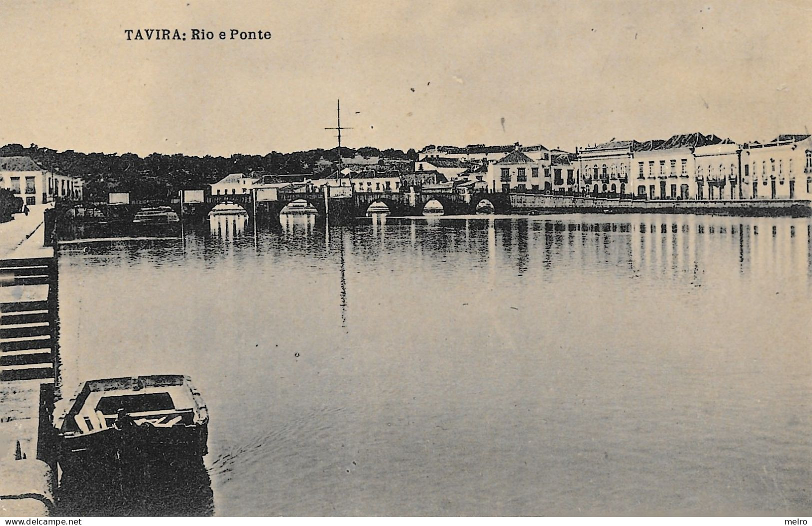 PORTUGAL- TAVIRA - Rio Gilão E Ponte Romana. (Edição Da Tabacaria Popular - Tavira). - Faro