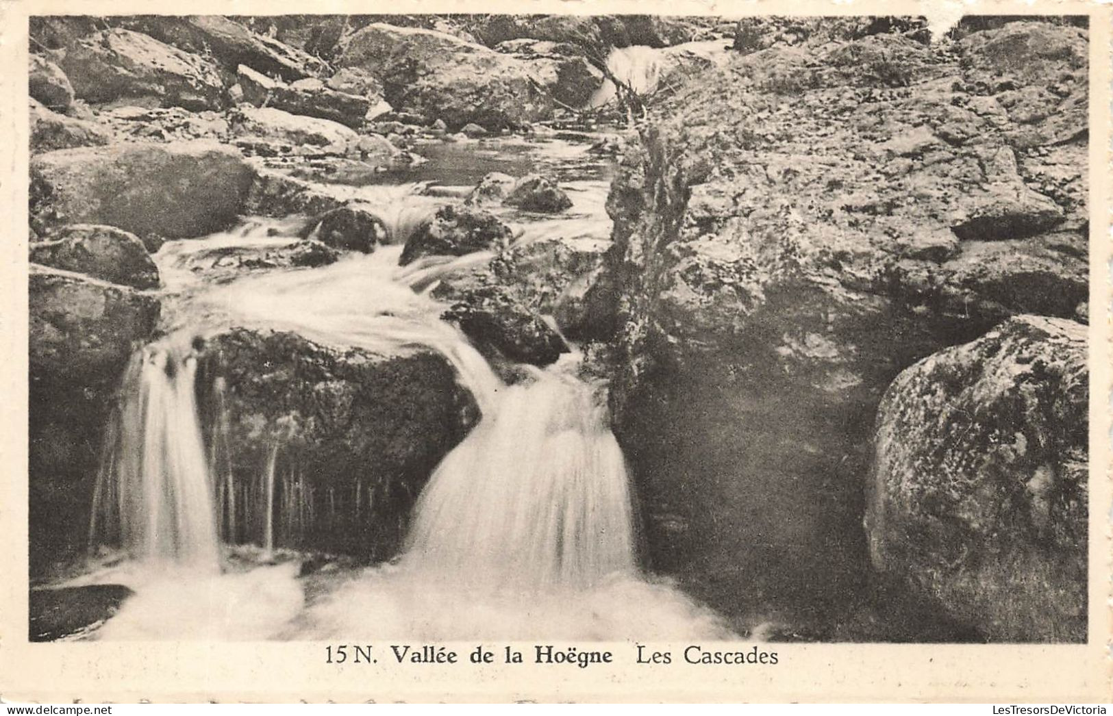 BELGIQUE - Vallée De La Hoëgne - Les Cascades - Carte Postale Ancienne - Autres & Non Classés