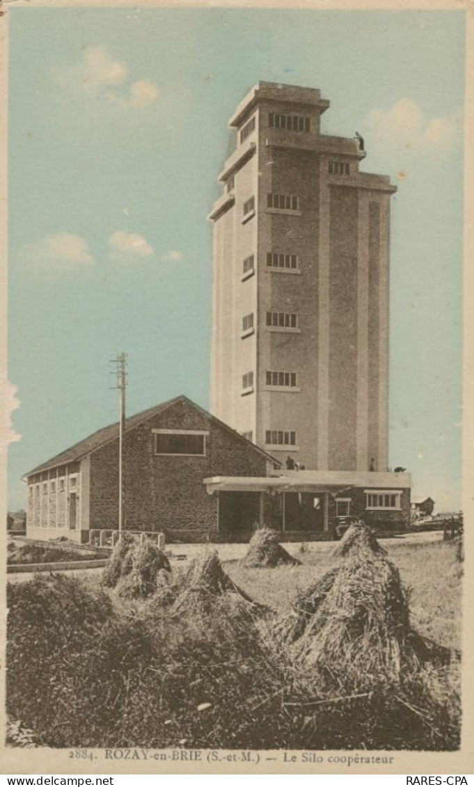 77 ROZAY En BRIE - Le Silo Coopérateur - TTB - Rozay En Brie