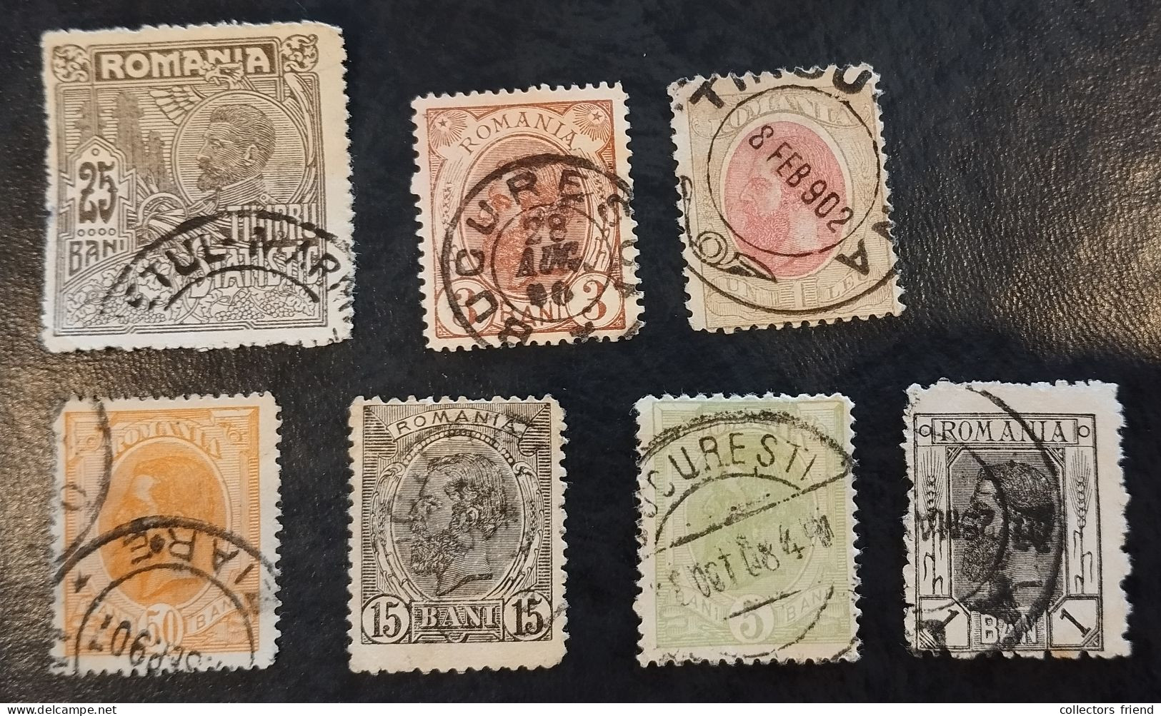 Romania Romana Rumänien - 7 Different Old Stamps - Used - Other & Unclassified