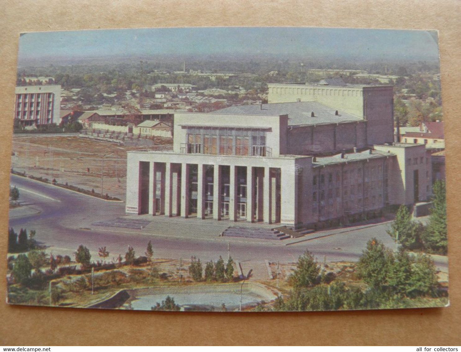 Post Card Uzbekistan Samarkand Opera Ballet Theatre - Usbekistan