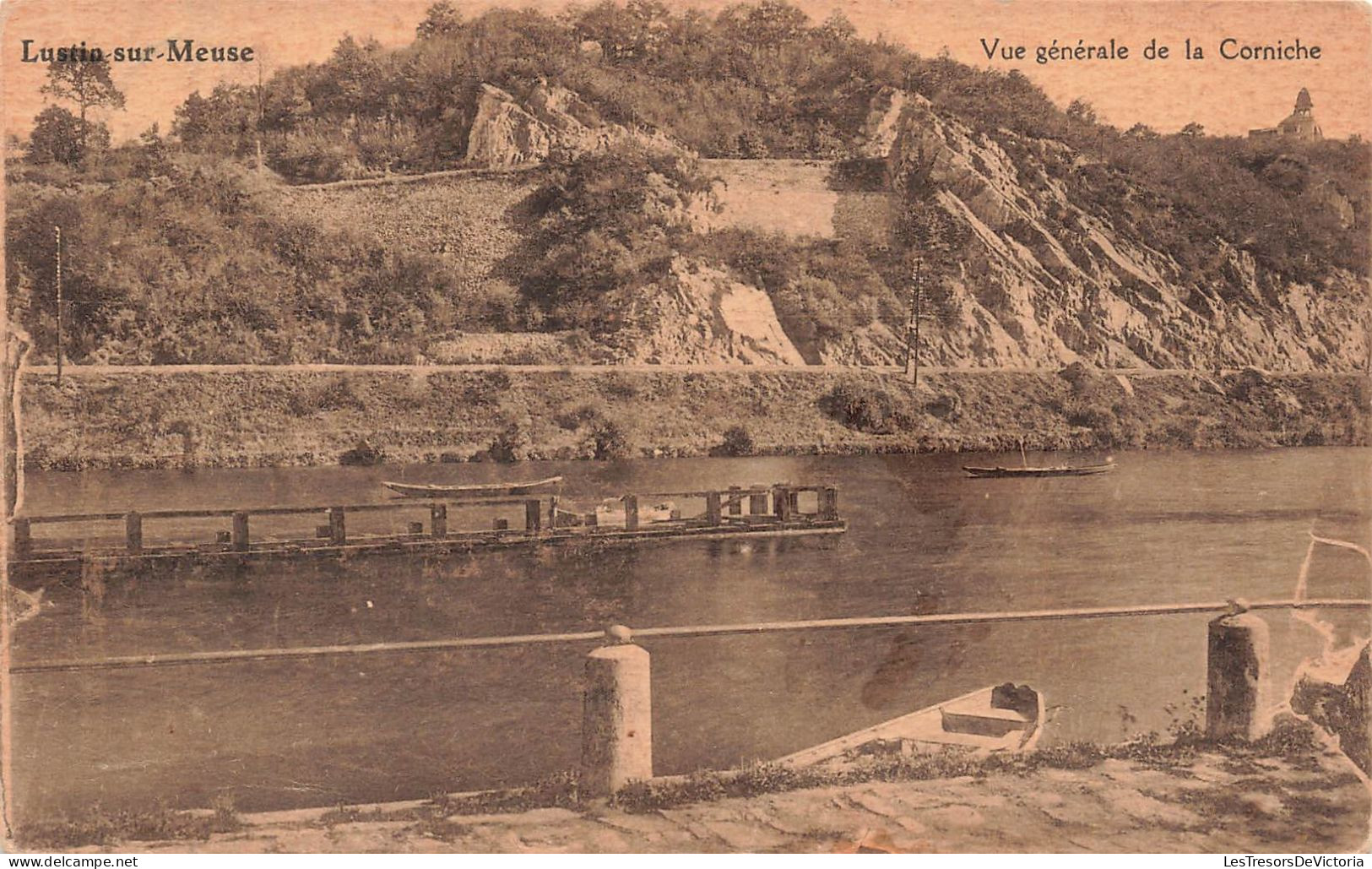 BELGIQUE - Lustin Sur Meuse - Vue Générale De La Corniche - Carte Postale Ancienne - Profondeville