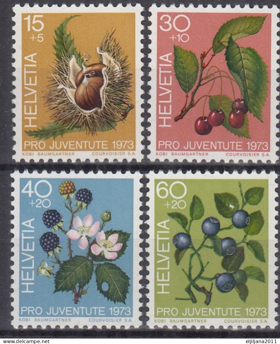 Switzerland / Helvetia / Schweiz / Suisse 1973 ⁕ Pro Juventute Mi.1013-1016 ⁕ 4v MNH - Neufs