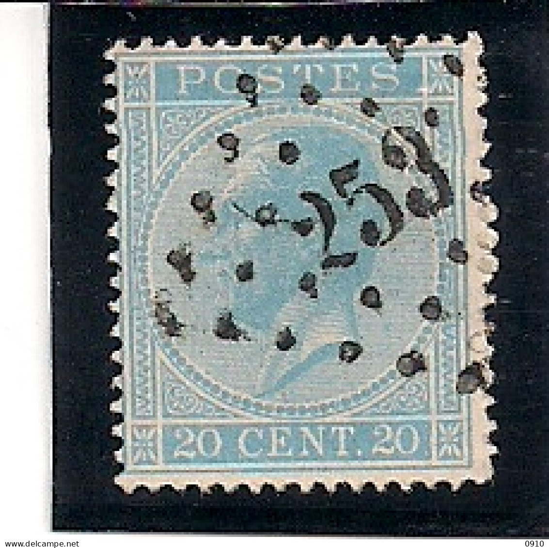 NR.18-LP253-MONT ST.GUIBERT - 1865-1866 Profile Left