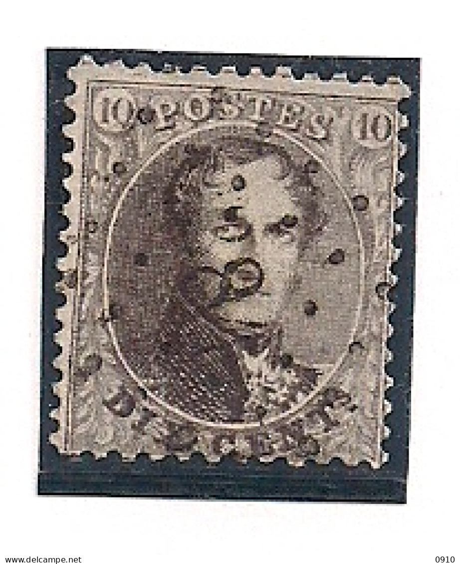 14A-LP384 WAREGHEM - 1863-1864 Médaillons (13/16)