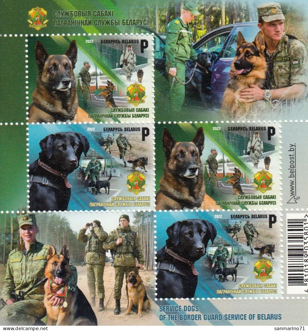 BELARUS Block 210,unused (**) Dogs - Belarus
