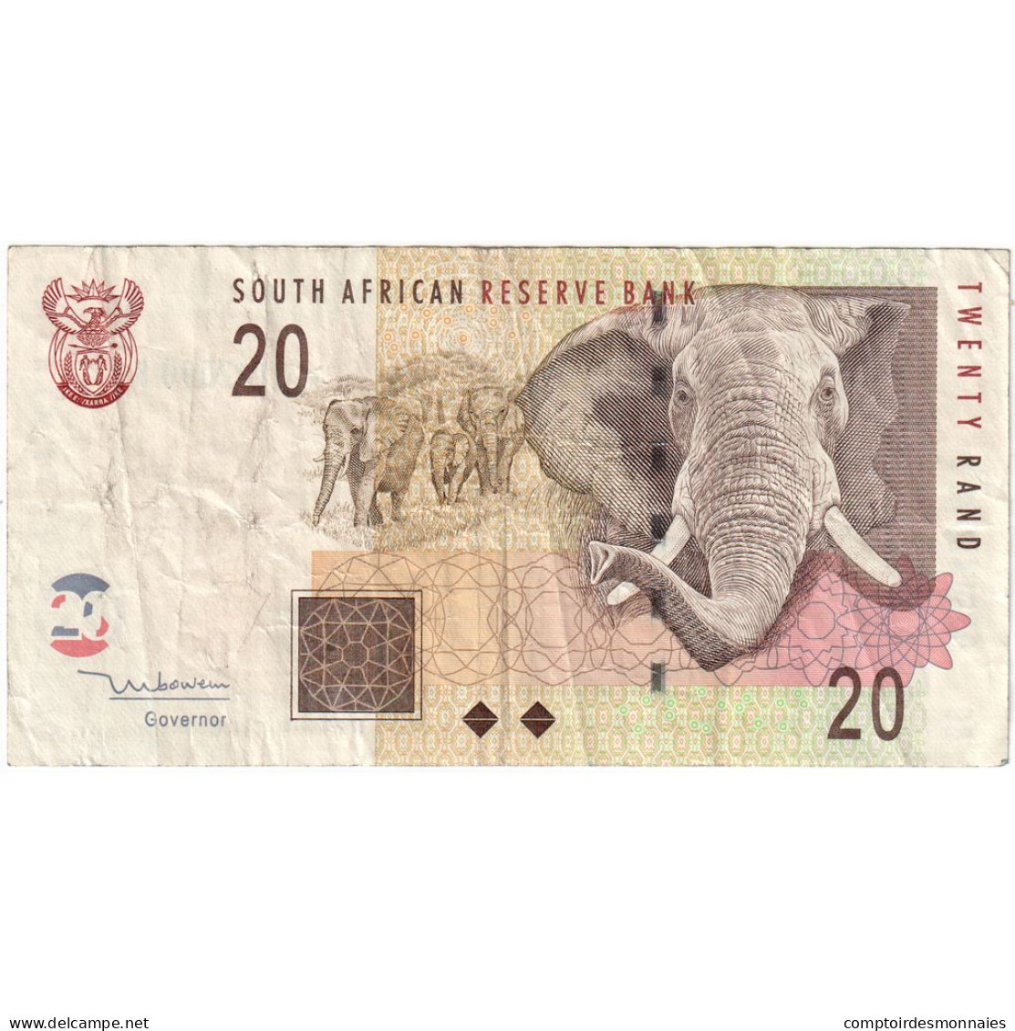 Afrique Du Sud, 20 Rand, 2005, KM:129a, TB+ - Suráfrica
