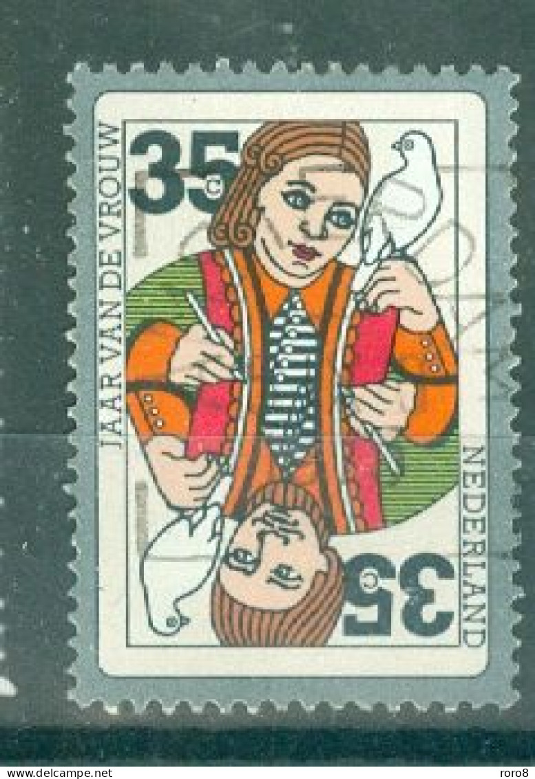 PAYS-BAS - N°1026 Oblitéré - Année Internationale De La Femme. - Used Stamps