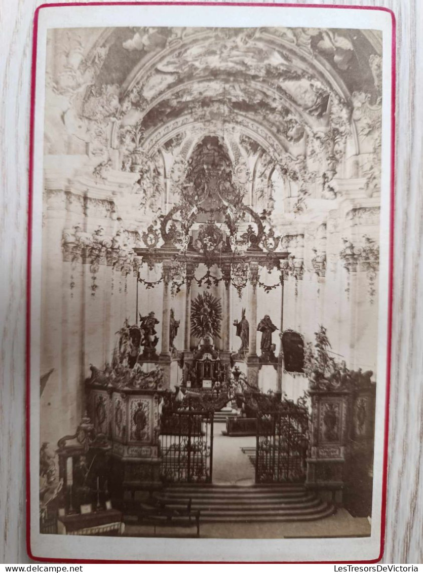 Photographie Ancienne 13/18cm -Pauline Kerk - Coeur D'un église - Europa