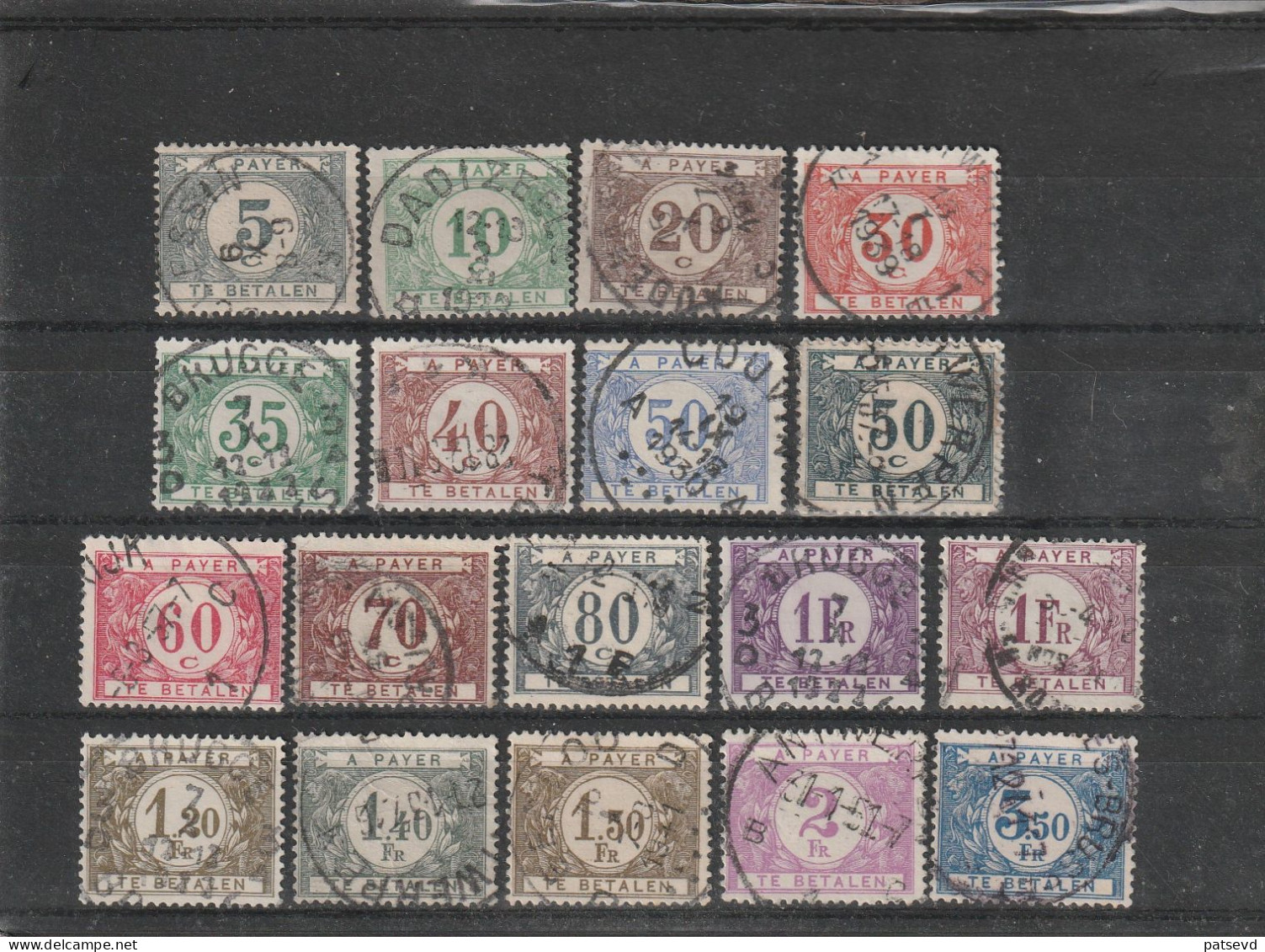 Taxe   32/48 Oblit/gestp - Stamps