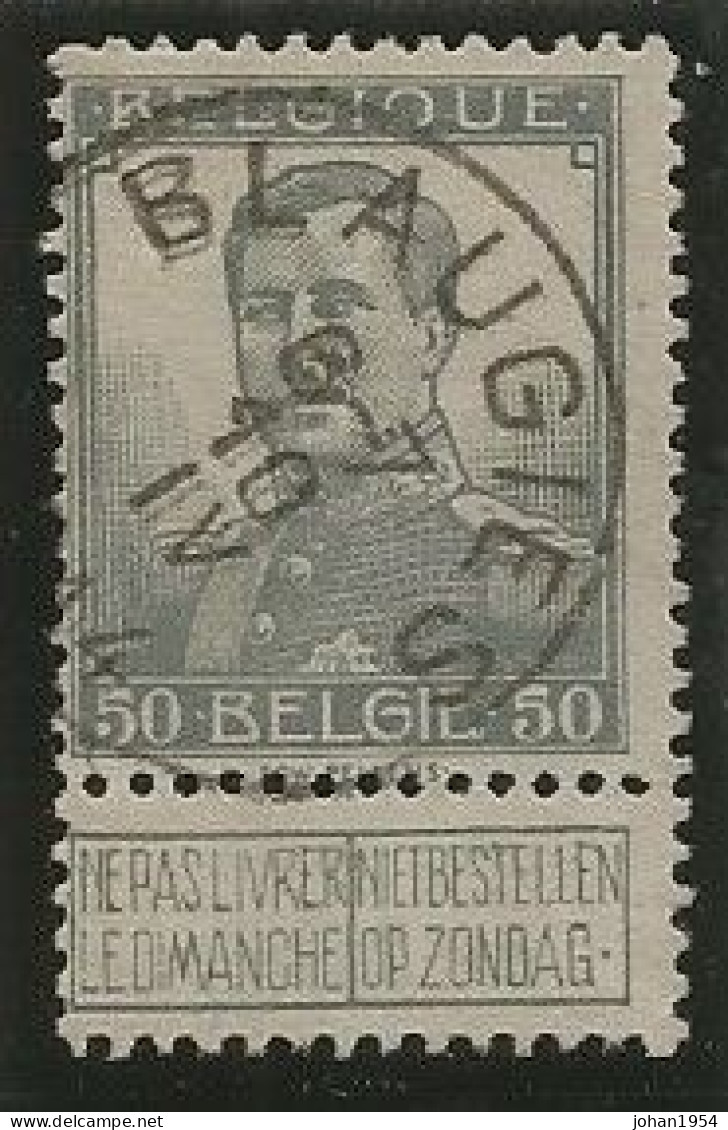 N°115, Afst. BLAUGNIES 10/04/1914 - 1912 Pellens