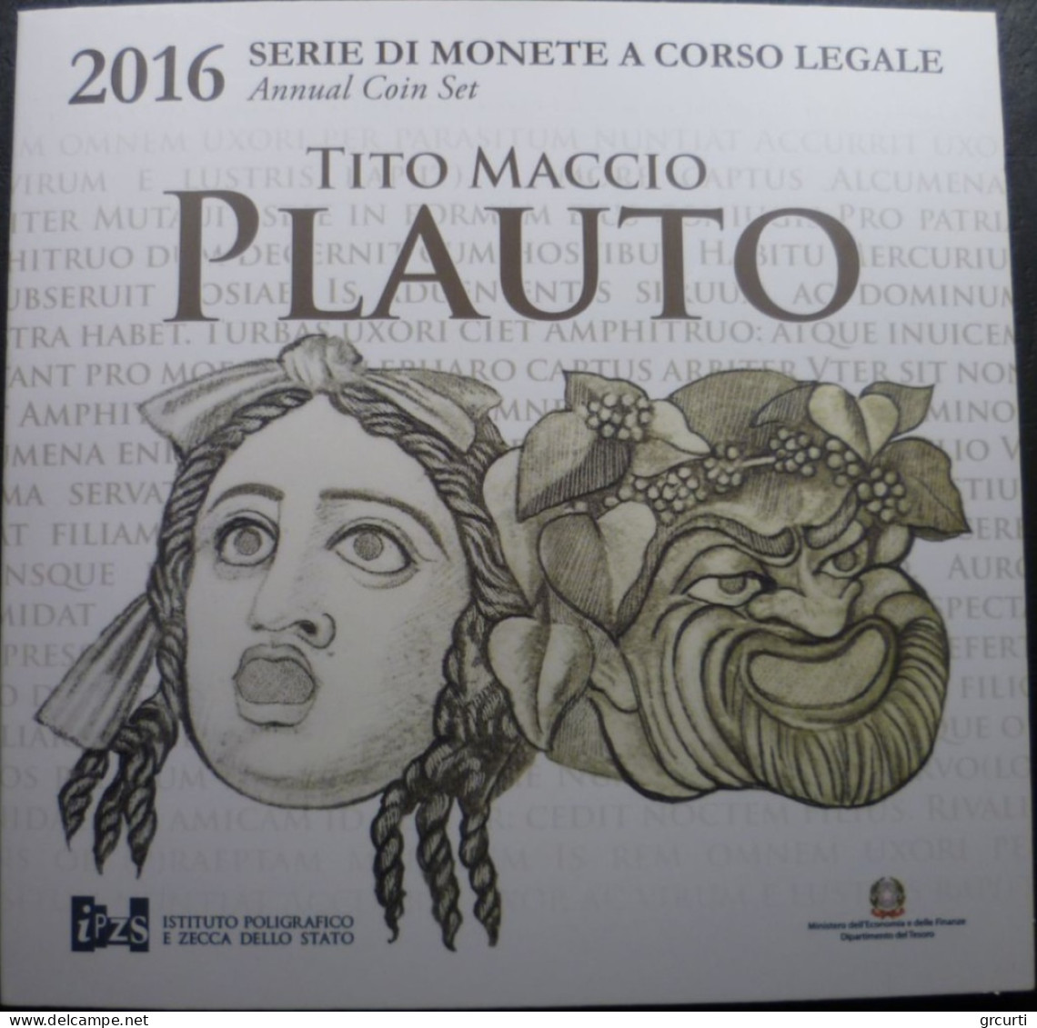 Italia - 2016 - Serie Divisionale - Con 2€ Commemorativa Tito Maccio Plauto - Italie