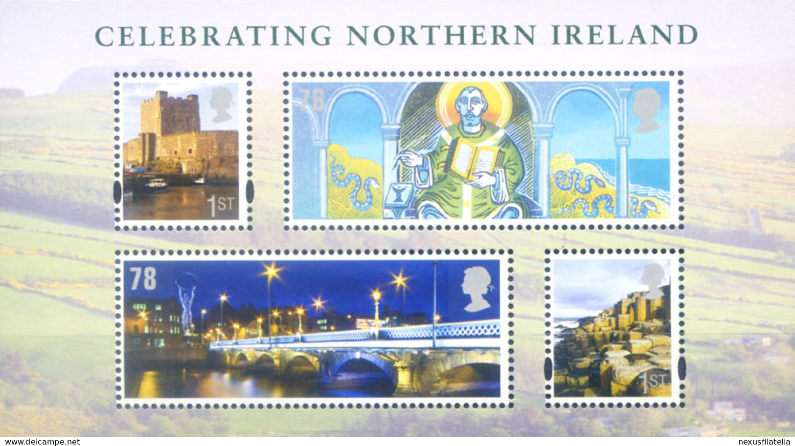 Dedicato All'Irlanda Del Nord 2008. - Blocks & Miniature Sheets