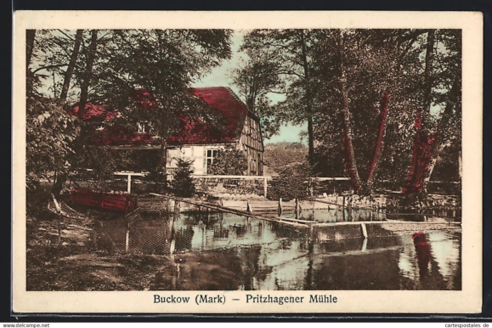 AK Buckow /Mark, Pritzhagener Mühle  - Buckow