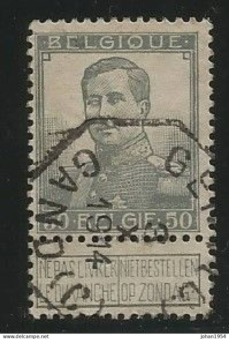 N°115, Telegraafafst. GENT (C) 08/10/1914 - 1912 Pellens