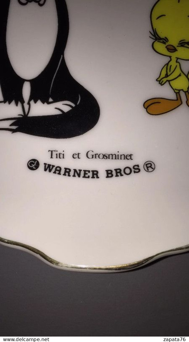 Assiette Titi Et Grosminet, Warner Bros - Assiettes