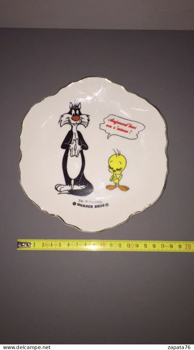 Assiette Titi Et Grosminet, Warner Bros - Borden