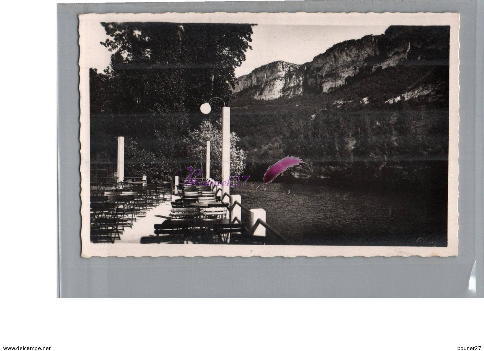 CPSM - SAINT ANTONIN 82 - La Plage La Terrasse Et Le Roc D'Anglars 1957 - Saint Antonin Noble Val