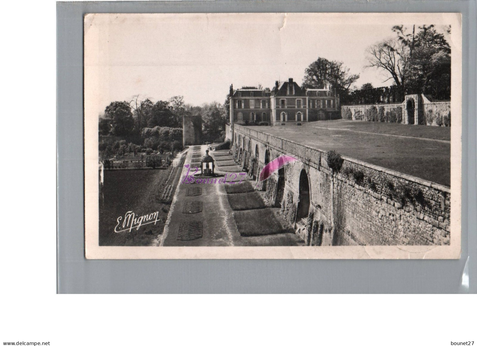 CPSM - CHATILLON COLIGNY 45 - Vue D'ensemble Du Château Les Trois Terrasses 1958 - Chatillon Coligny