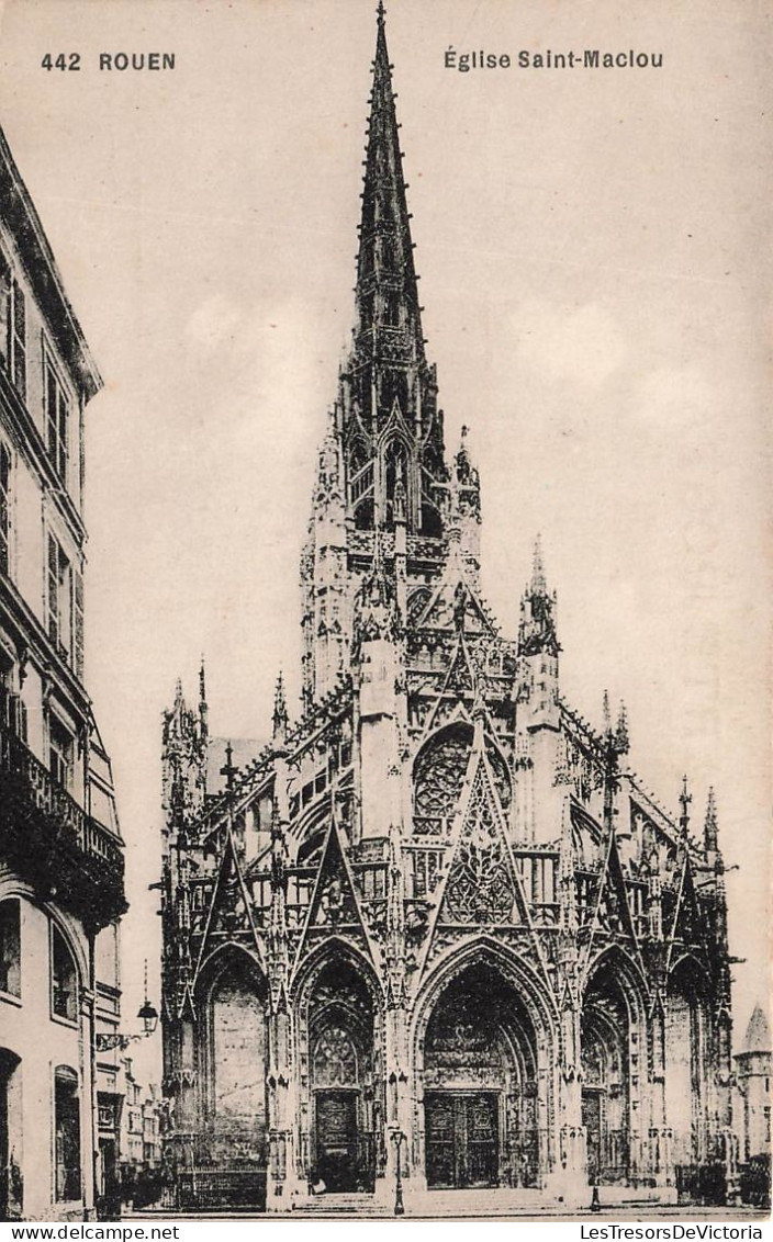 FRANCE - Rouen - Eglise Saint Maclou - Carte Postale Ancienne - Rouen