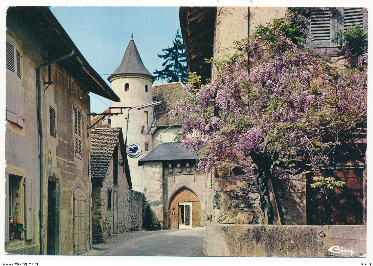 CPSM / CPM 10.5 X 15 Isère THEYS Alt. 615 M Le Château Lesdiguières - Theys