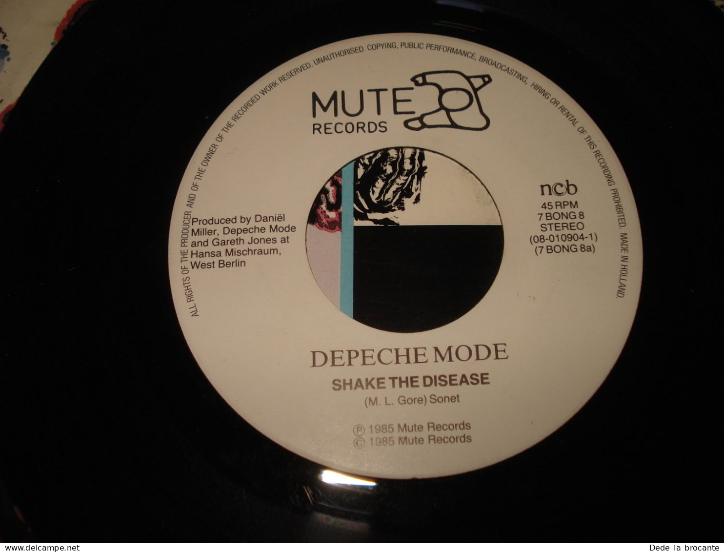 B14/  lot de 4 vinyles  SP - 7" -  Depeche Mode