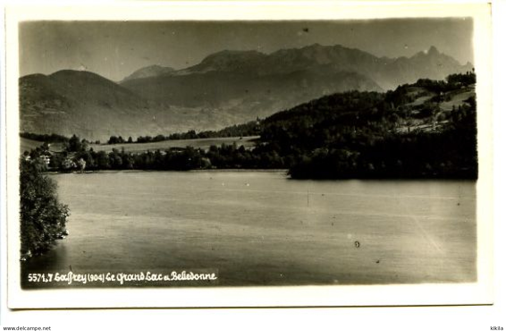 CPSM "GEP"  9 X 14 Isère LAFFREY (904) Le Grand Lac   Et Belledonne - Laffrey