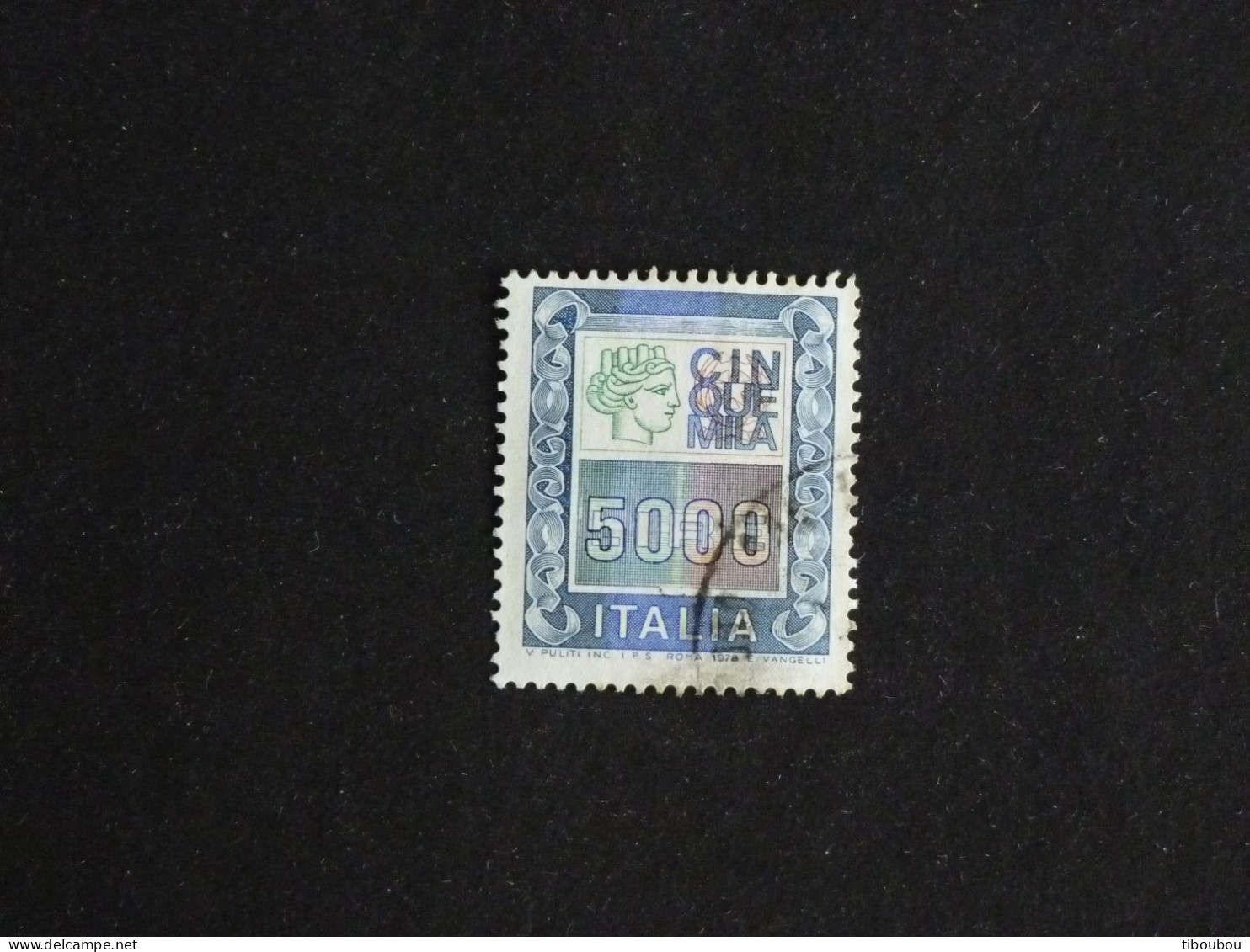 ITALIE ITALIA YT 1371 OBLITERE - SERIE COURANTE MONNAIE SYRACUSAINE - 1971-80: Usati