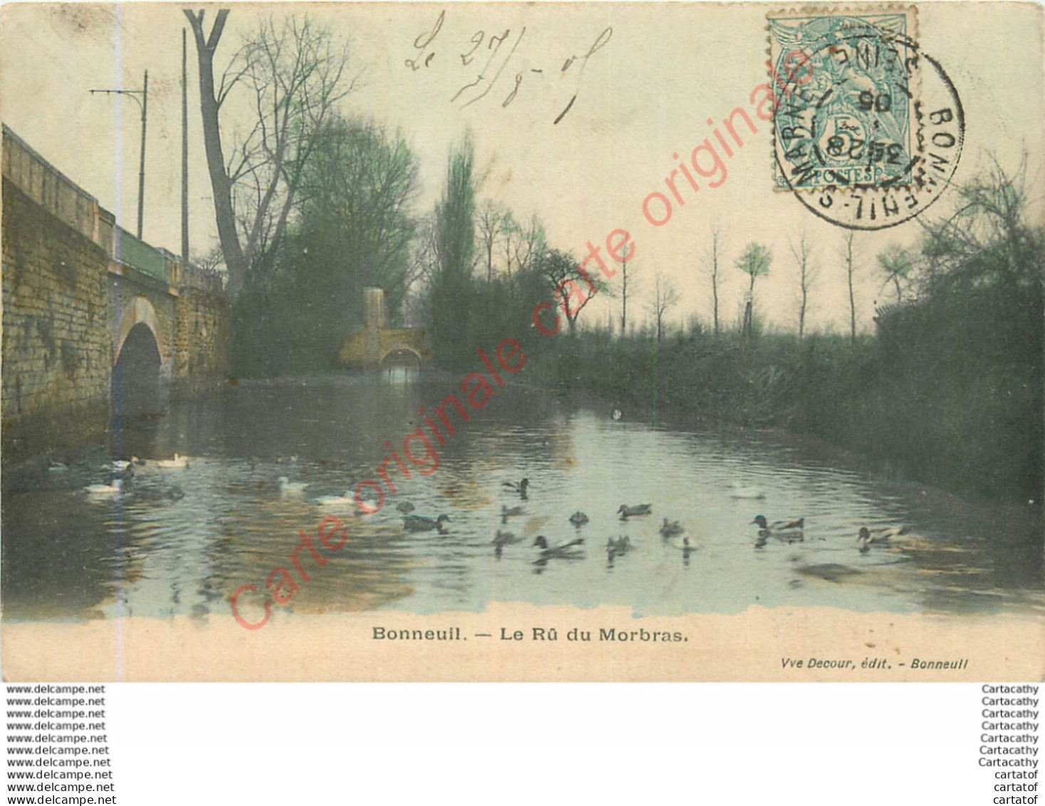 94.  BONNEUIL .  Le Rû Du Morbras . - Bonneuil Sur Marne