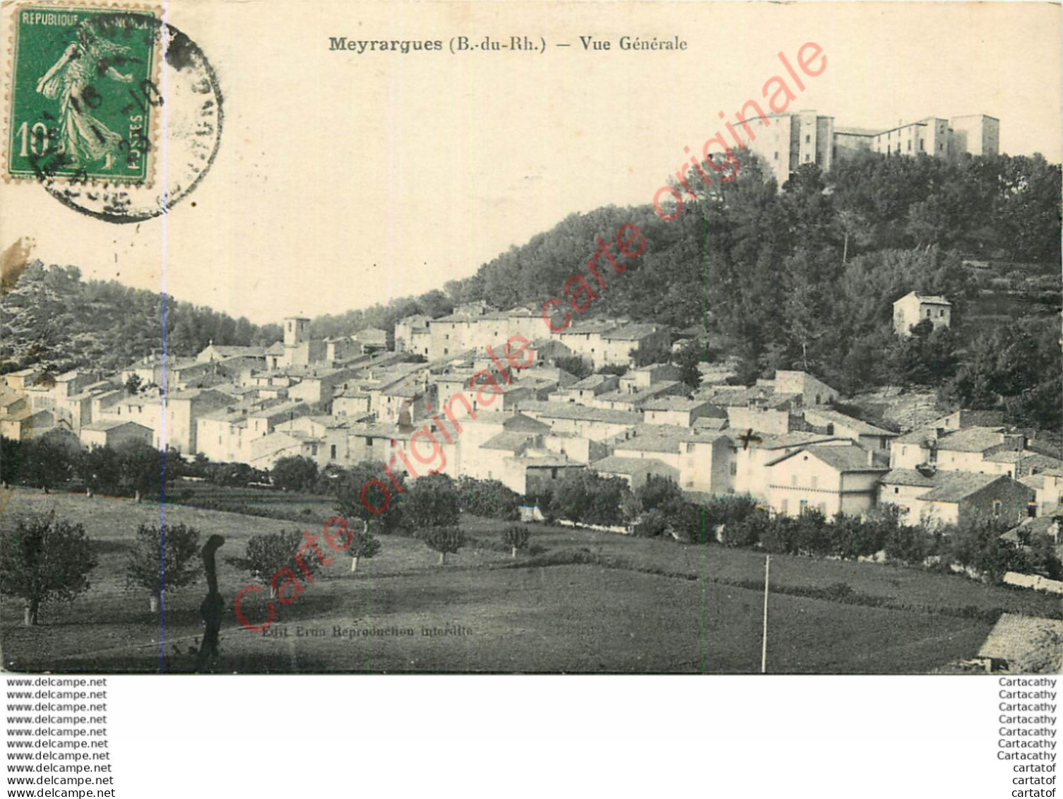 13.  MEYRARGUES . Vue Générale . - Meyrargues