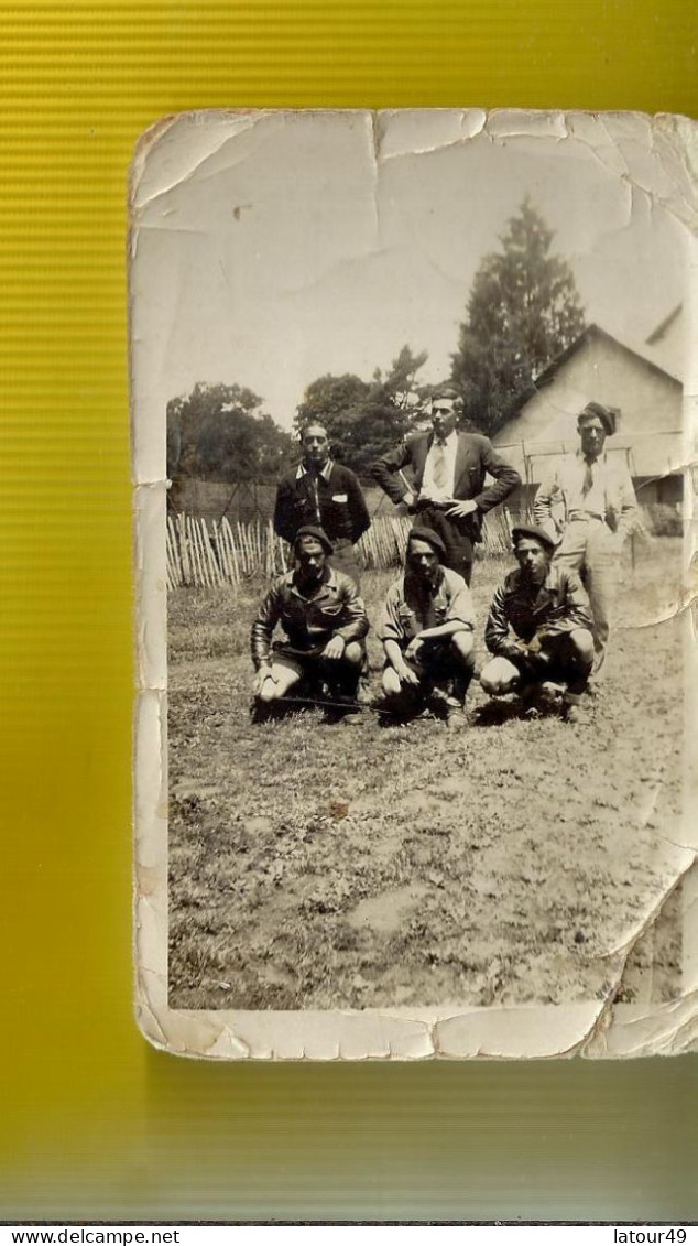 Photo Souvenir Des Chantiers De Jeunesse A Maurs  Juillet  1943  11.5  X 7 Cm - 1939-45