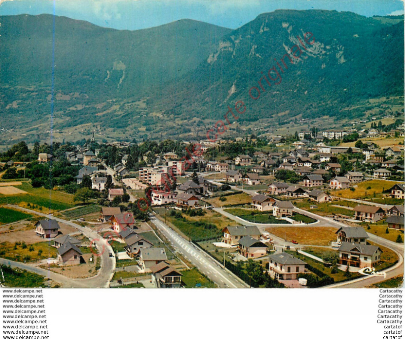 73.  SAINT PIERRE D'ALBIGNY .  Vue Générale Aérienne . - Saint Pierre D'Albigny