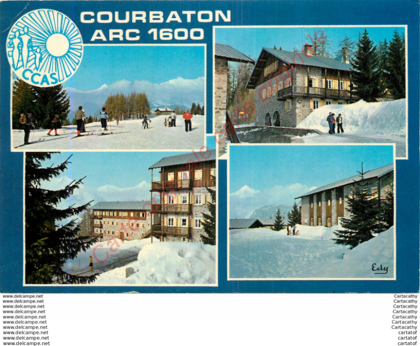 73.  Maison Familiale CCAS  COURBATON ARC 1600 .  BOURG SAINT MAURICE . - Bourg Saint Maurice