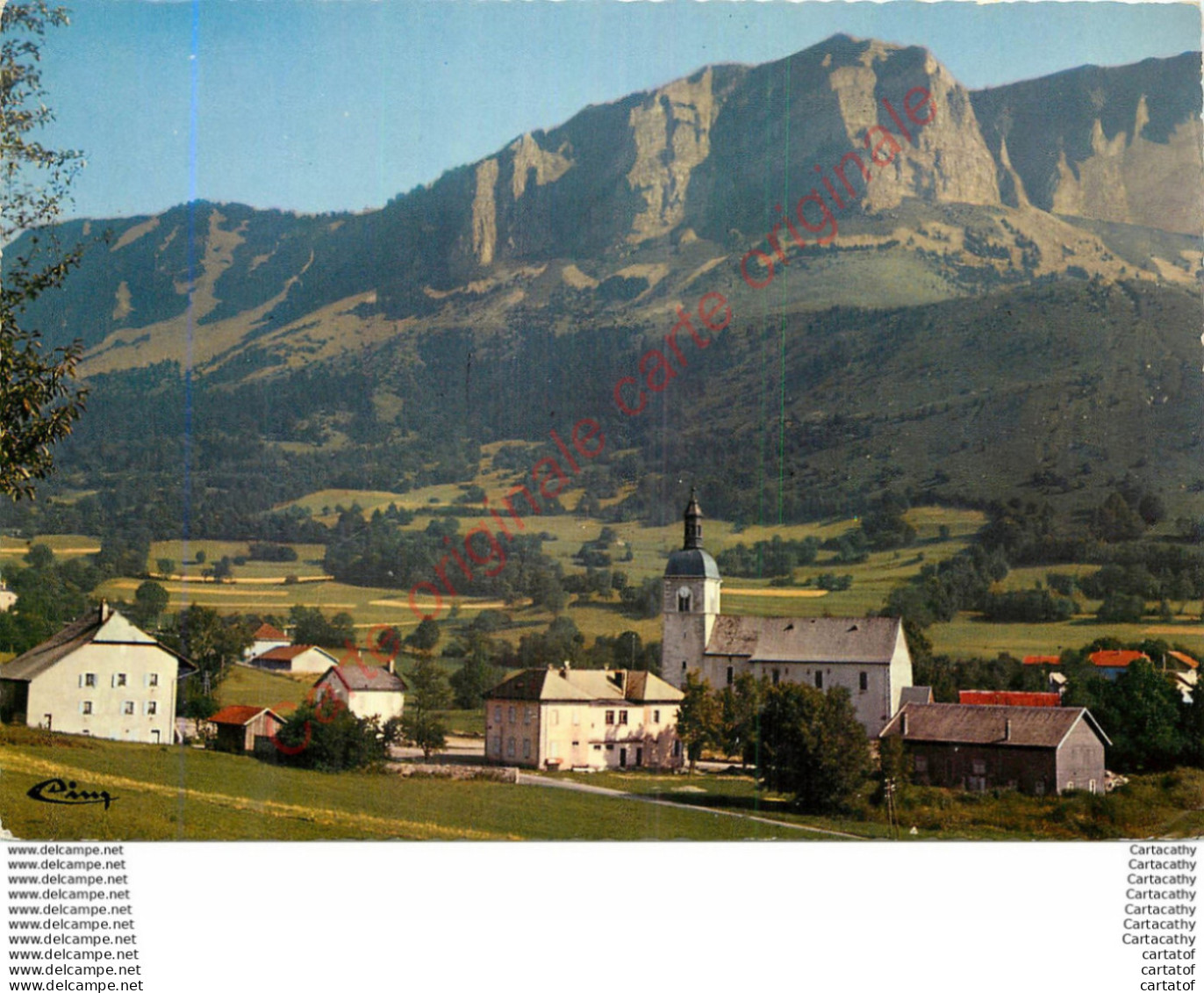 74.   THOLLON Les MEMISES .  L'Eglise . Plateau Des Memises . - Thollon