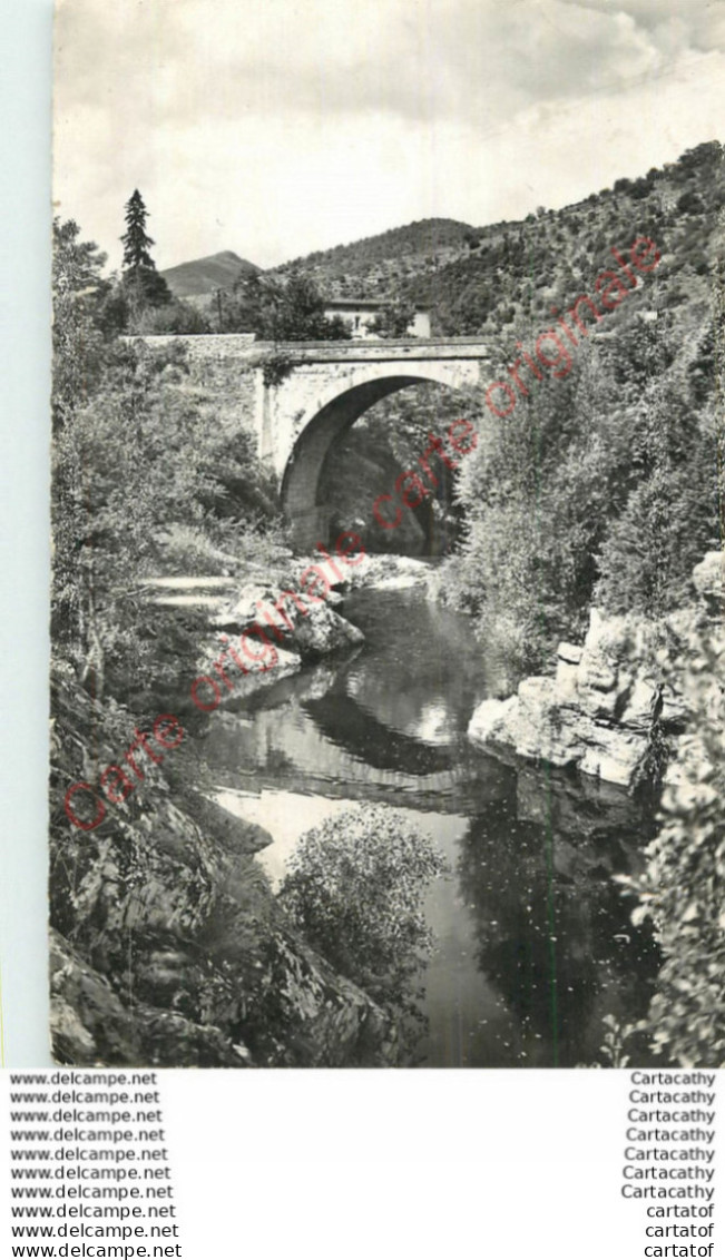 30.  VALLERAUGUE .  Le Pont D'Auchinié .  Les Bignones . - Valleraugue